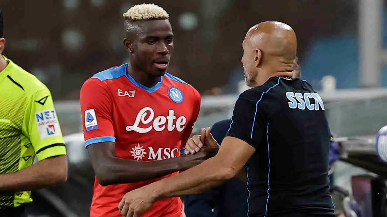 Napoli, Osimhen conteso da 2 big inglesi