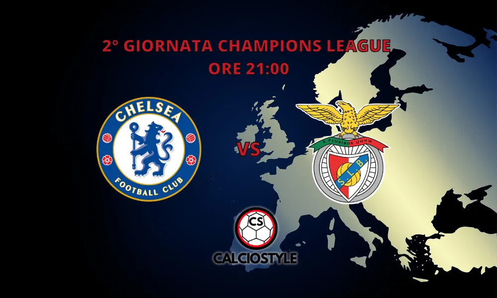 Chelsea-Benfica, le probabili formazioni e dove vederla