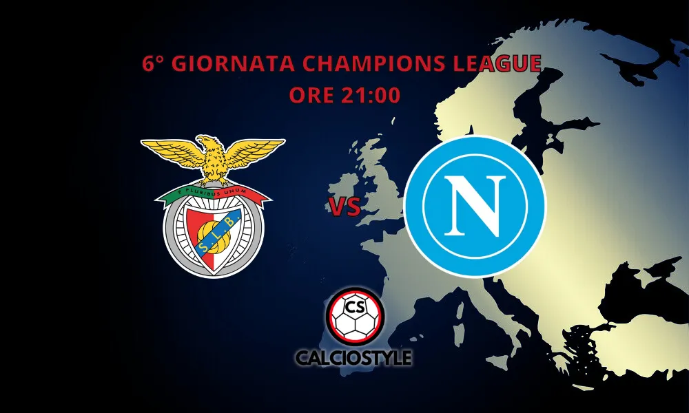 Benfica-Napoli 2-0, Mourinho affonda gli azzurri