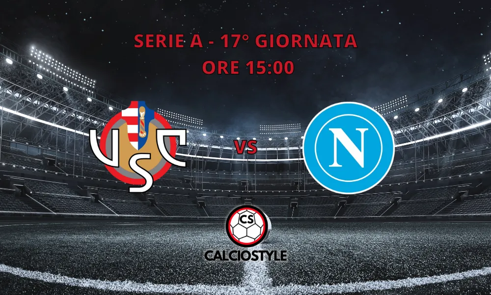 Cremonese-Napoli, probabili formazioni e dove vederla