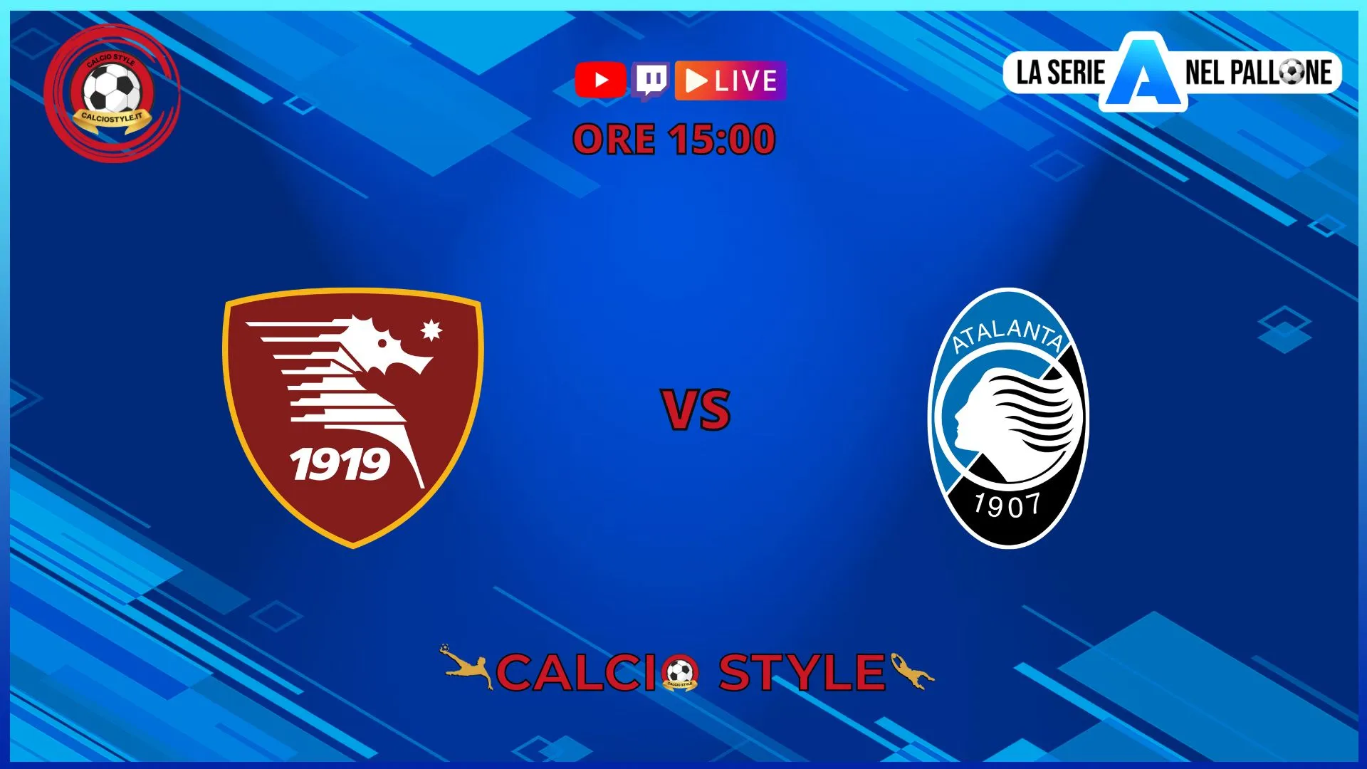 Salernitana vs Atalanta:Gasp all'ultimo treno