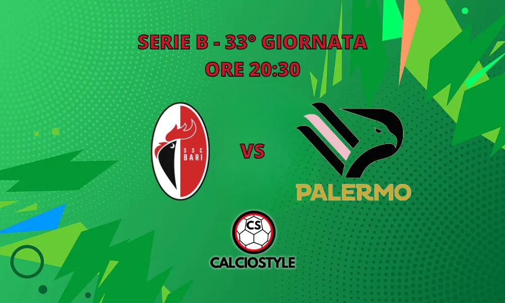 Bari-Palermo, probabili formazioni e dove vederla