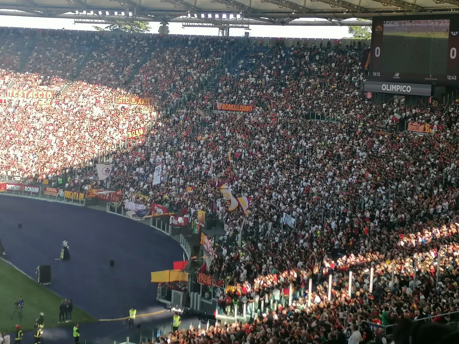 Stadio Olimpico, cori per Mourinho