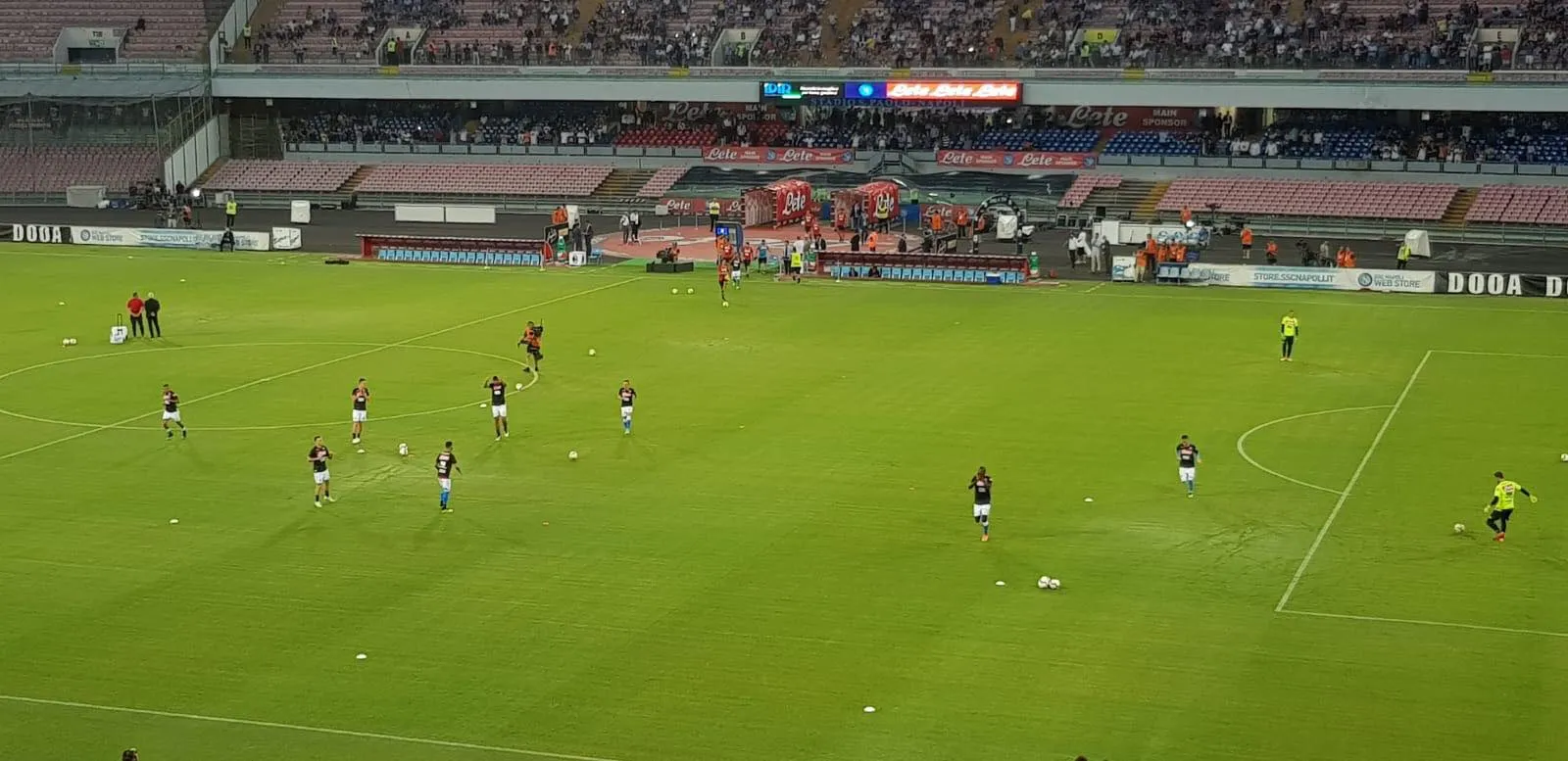 Napoli: Stadio San Paolo, stato lavori alla prima di campionato