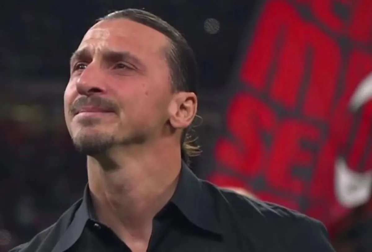Milan, l'addio al calcio di Zlatan Ibrahimovic
