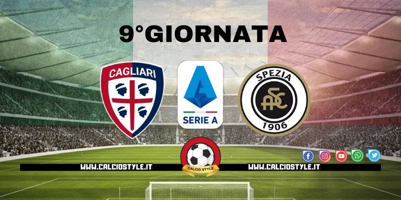 Cagliari Spezia: probabili formazioni e dove vederla