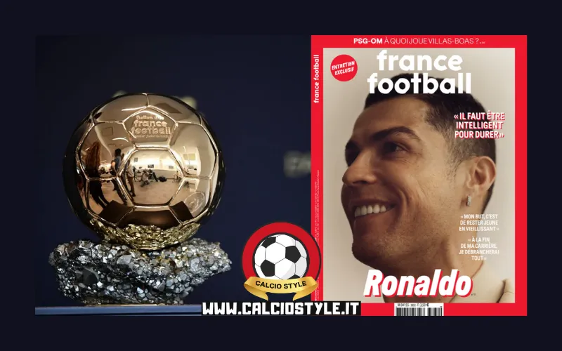 Cristiano Ronaldo su France Football: Pallone d'Oro vicino?