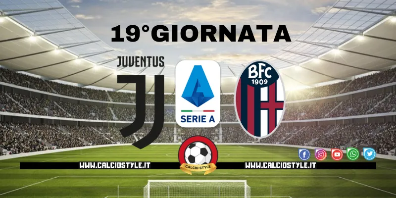 Juventus Bologna: probabili formazioni e dove vederla