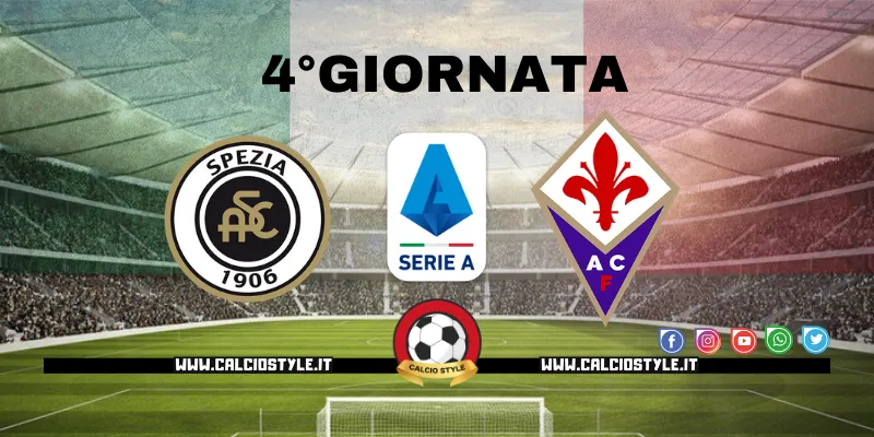 Spezia-Fiorentina: probabili formazioni e dove vederla