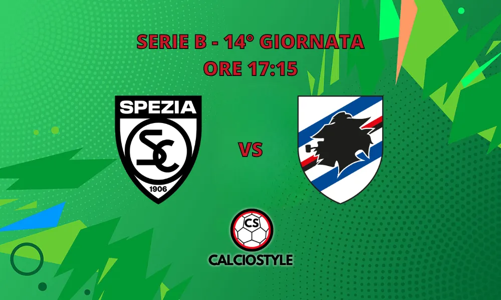 Spezia-Sampdoria, probabili formazioni e dove vederla