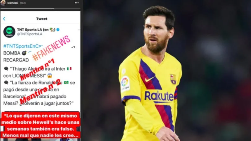 Messi respinge l'Inter