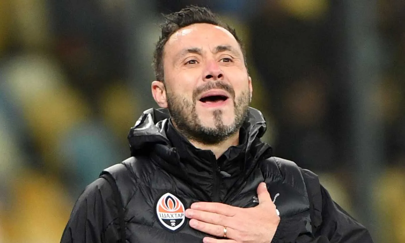 De Zerbi elogia la Roma: "Mourinho ha creato un'atmosfera incredibile"