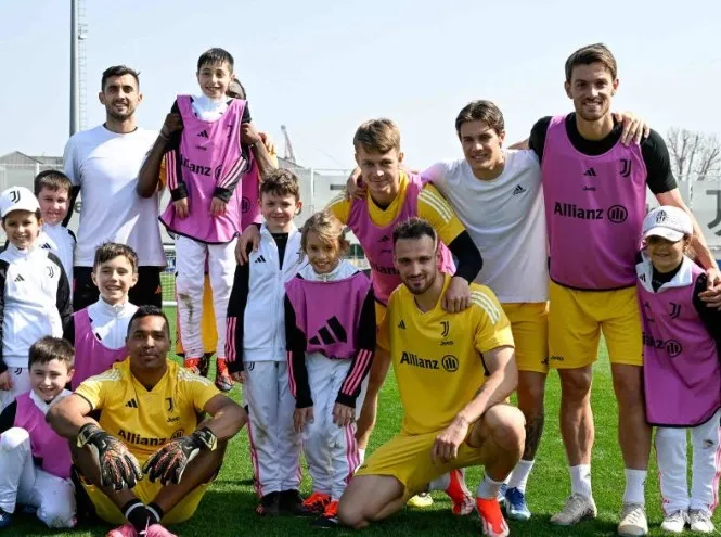 Juventus: giornata speciale per dieci Junior Member