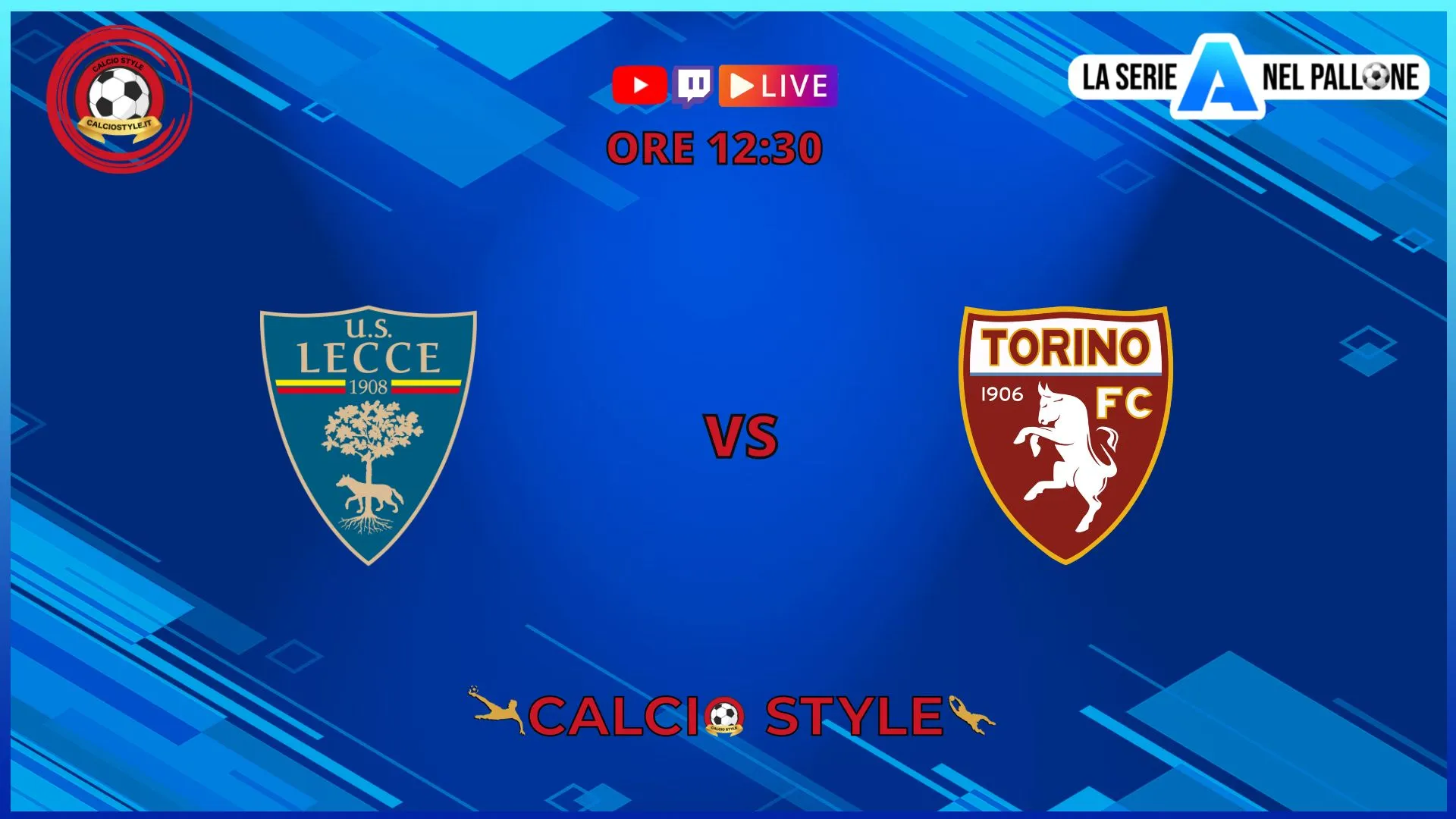 Lecce-Torino: le formazioni ufficiali