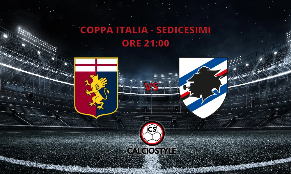 Genoa-Sampdoria, le formazioni ufficiali