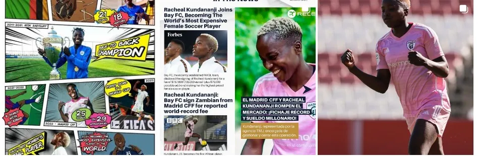 Kundananji al Bay FC: è la calciatrice più costosa