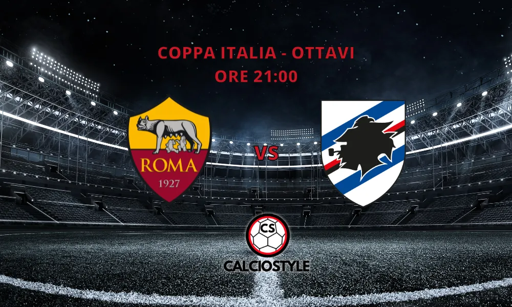 Roma-Sampdoria, le formazioni ufficiali: Soulé in panchina