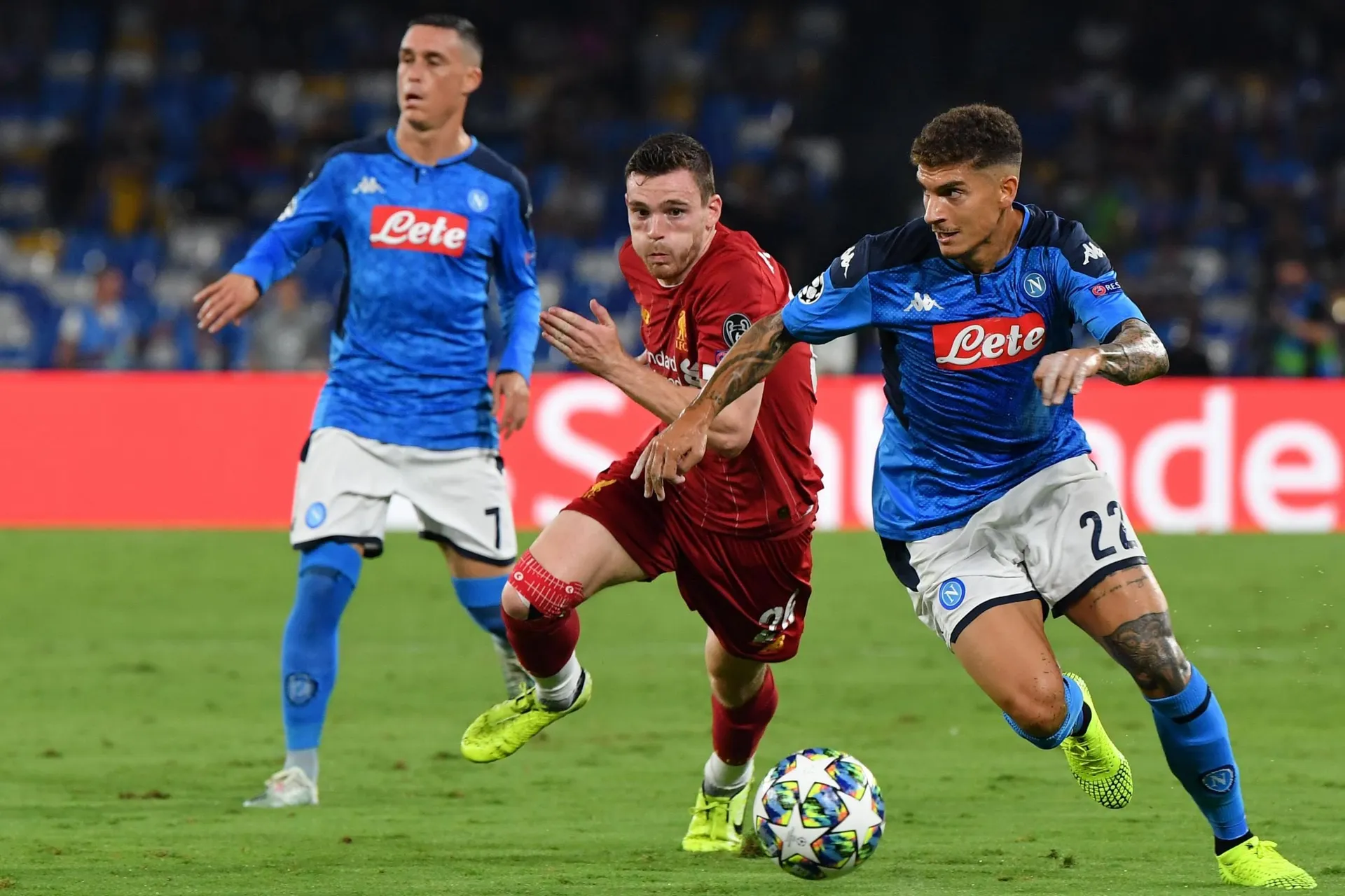 Napoli, Di Lorenzo suona la carica