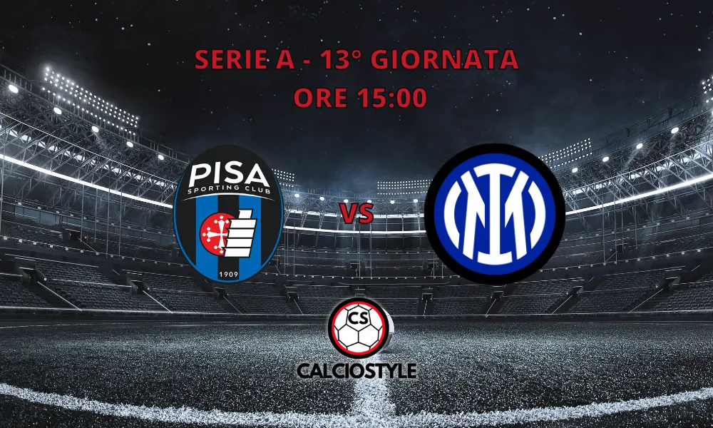 Pisa-Inter, le ultimissime: altra chance per Luiz Enrique, Gilardino con Nzola e Tramoni