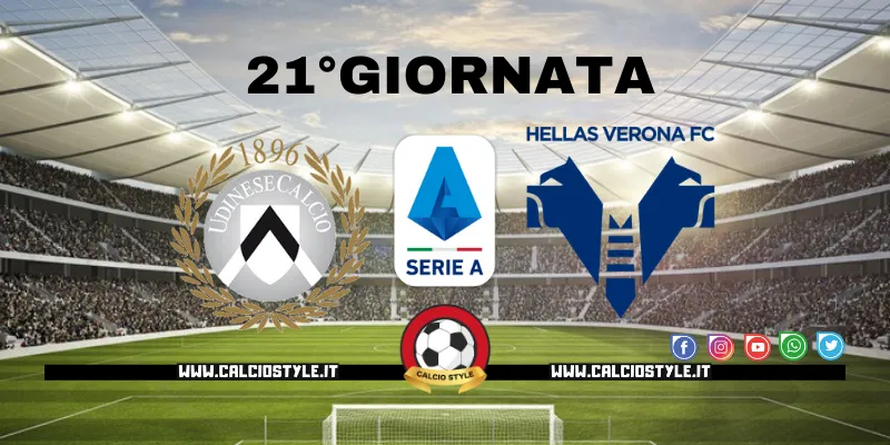 Udinese-Hellas Verona: probabili formazioni e dove vederla