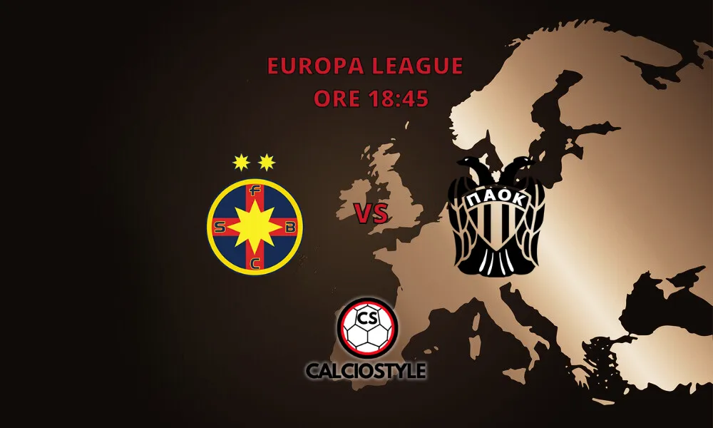 FCSB-Paok, probabili formazioni e dove vederla