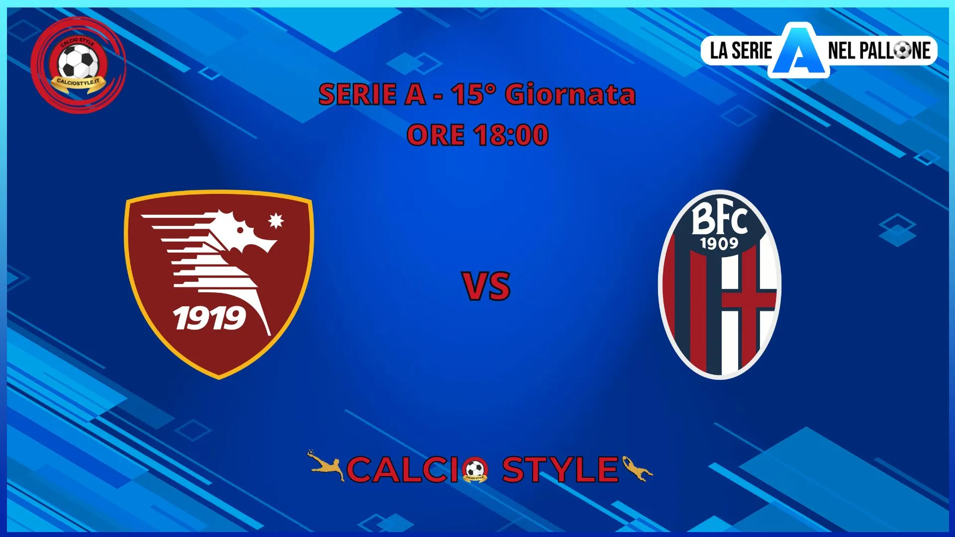 Salernitana - Bologna: le formazioni ufficiali
