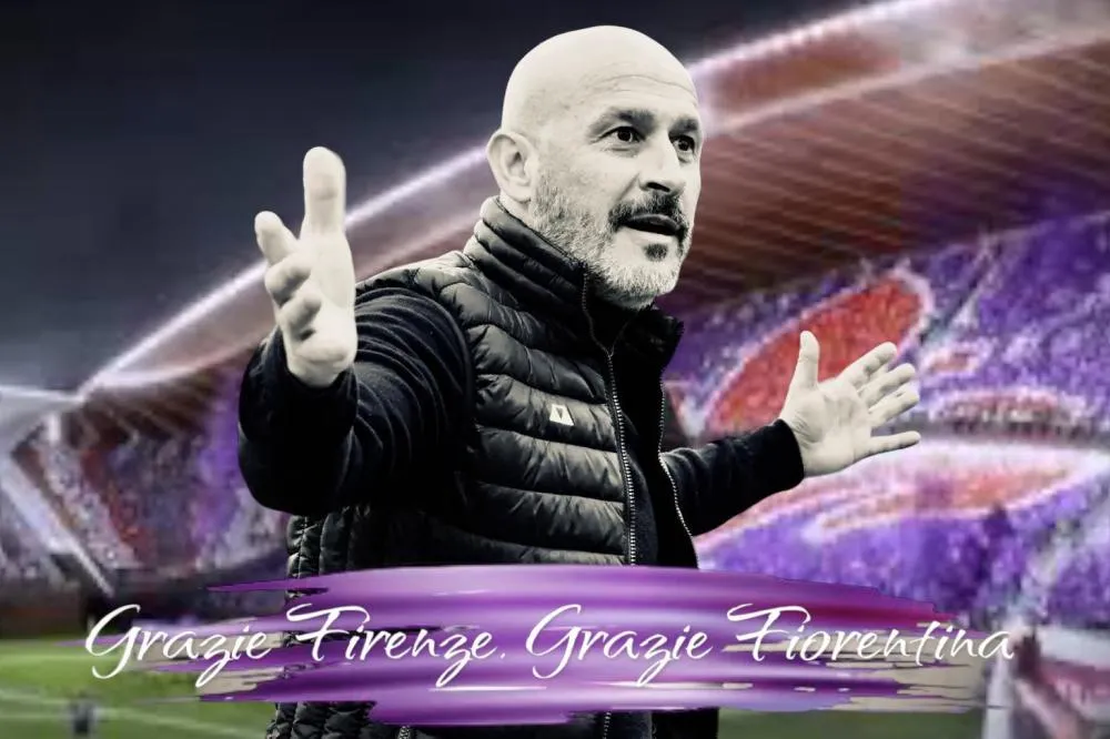 Italiano saluta il popolo viola: "Grazie Firenze. Grazie Fiorentina"