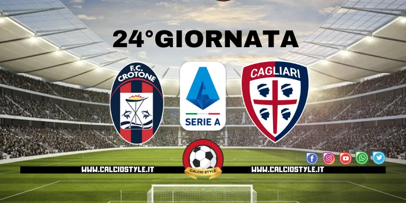 Crotone Cagliari: probabili formazioni e dove vederla