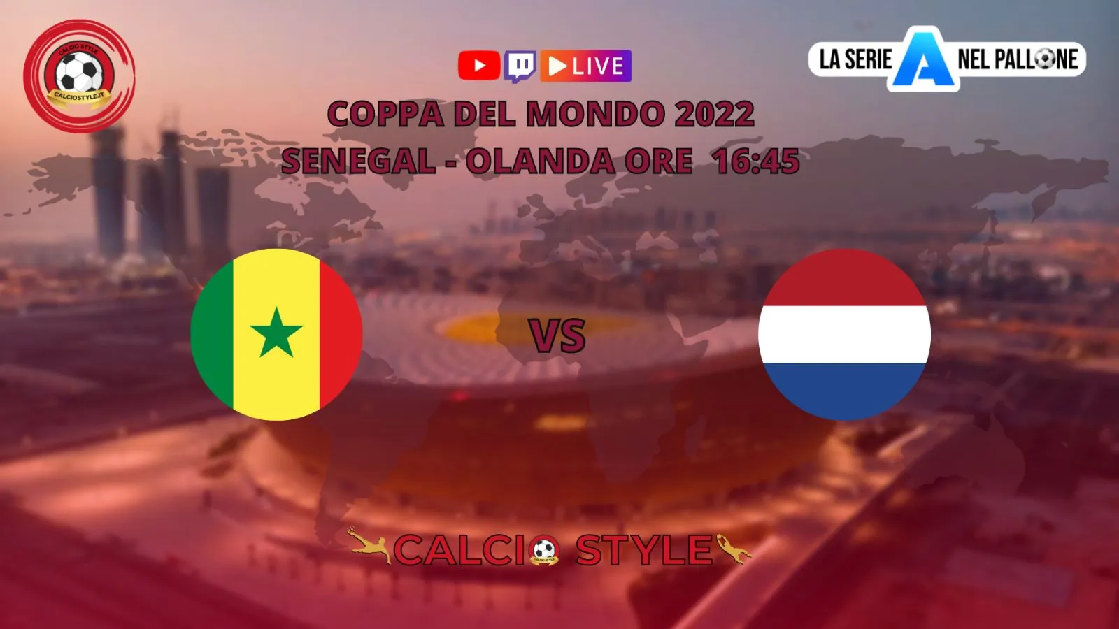 Mondiali Qatar 2002, Senegal-Olanda: finale infuocato
