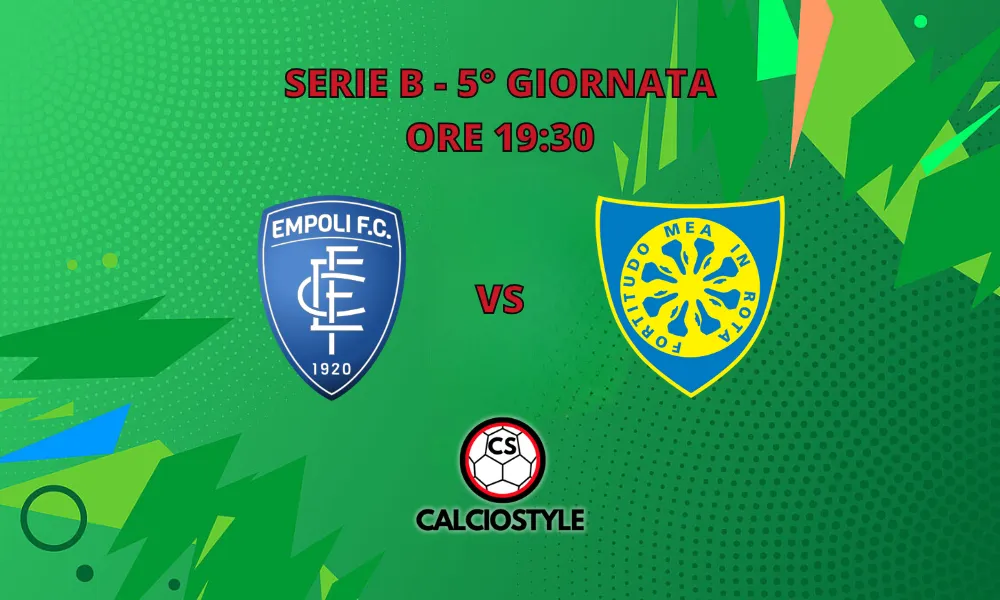 Empoli-Carrarese: probabili formazioni e dove vederla