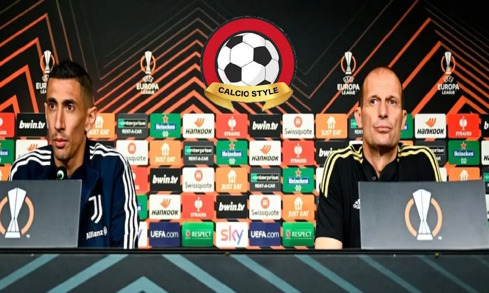 Allegri e Di Maria per Juventus-Siviglia