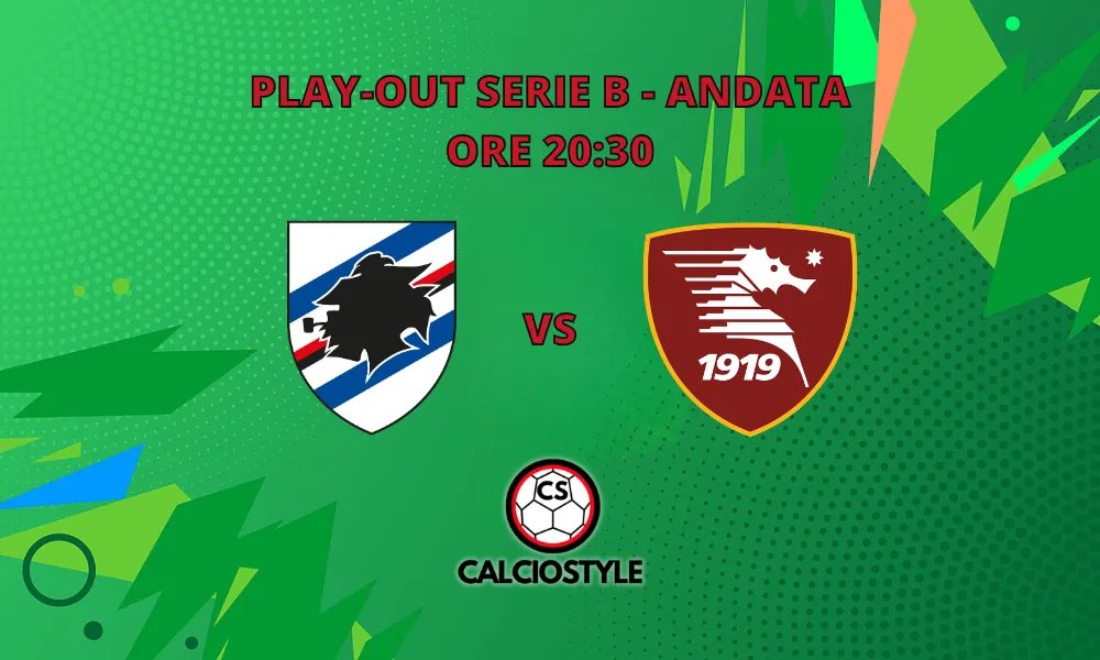 Sampdoria-Salernitana 2-0: i blucerchiati si aggiudicano l'andata dei playout