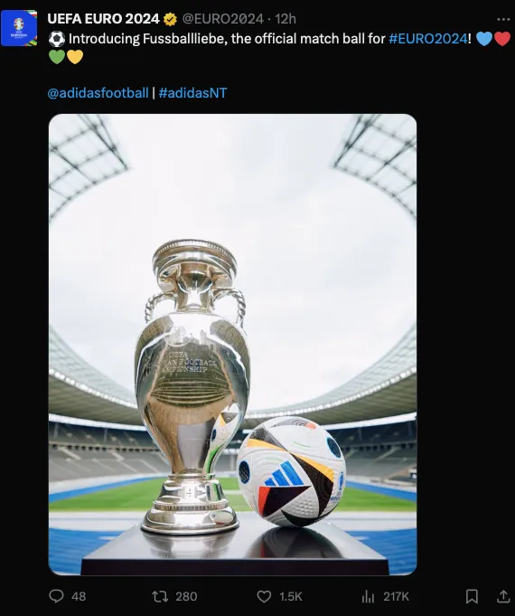 Euro 2024 Fussballiebe