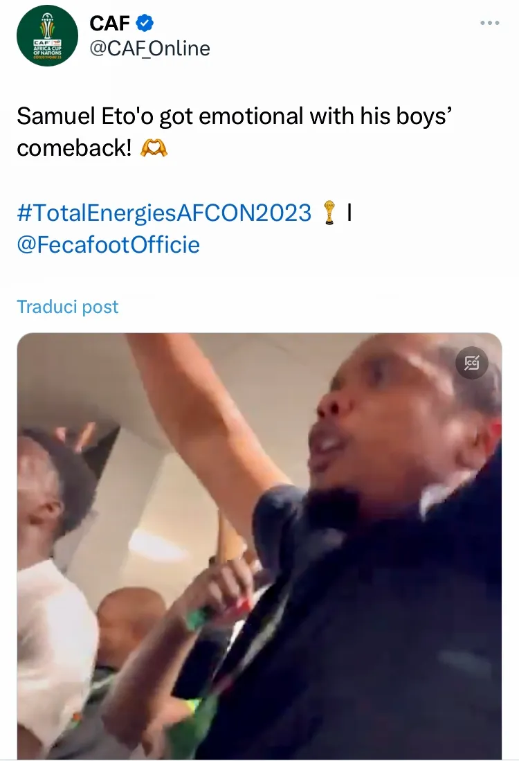 Coppa d'Africa Eto'o
