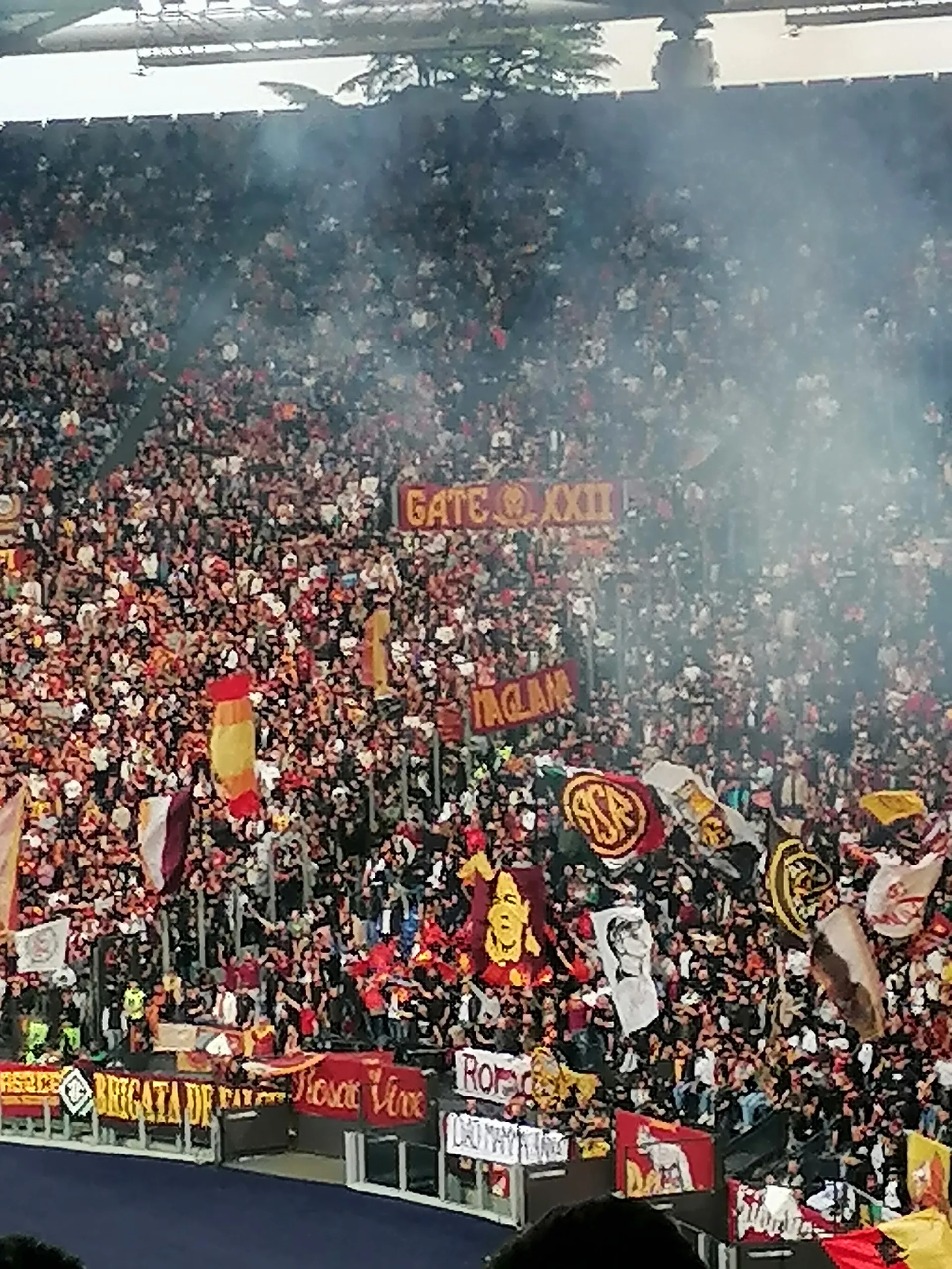 Roma, pareggio in casa contro il Milan
