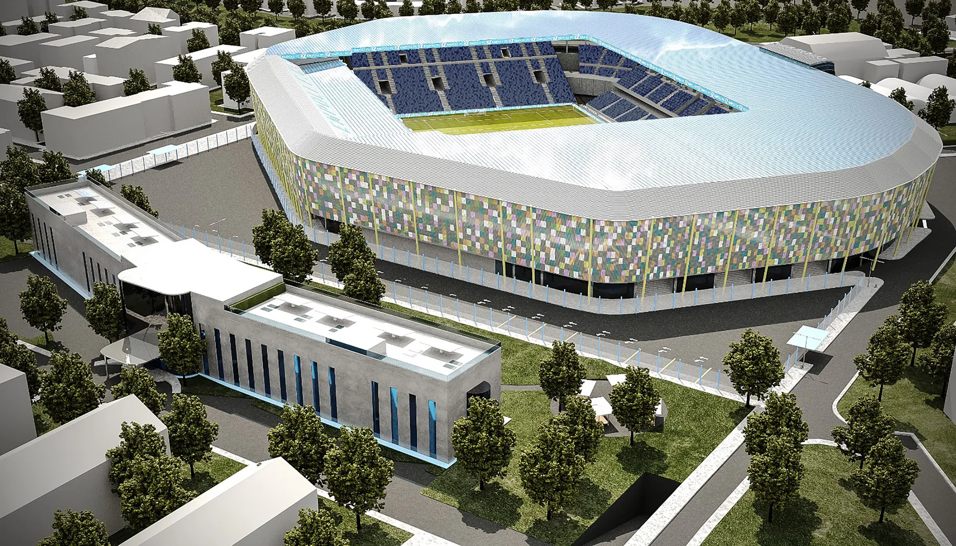 Empoli, lo Stadio del Futuro: presentato il progetto