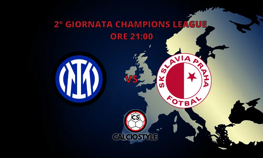 Inter-Slavia Praga 3-0, un super Lautaro Martinez asfalta i cechi
