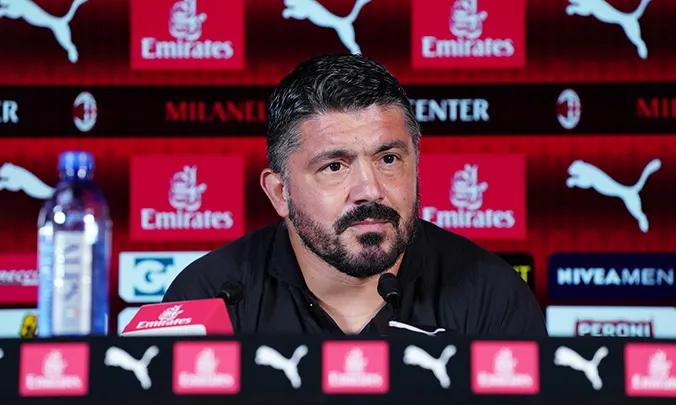 Milan-Roma: La conferenza stampa di Gattuso