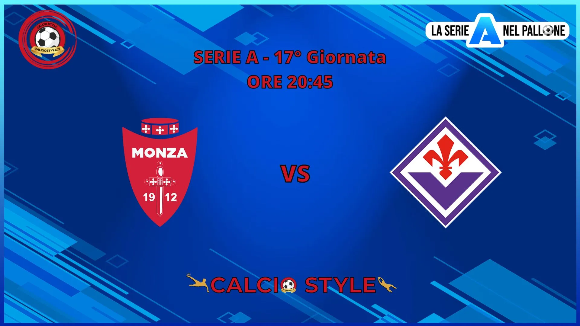 Monza Vs Fiorentina: le formazioni ufficiali