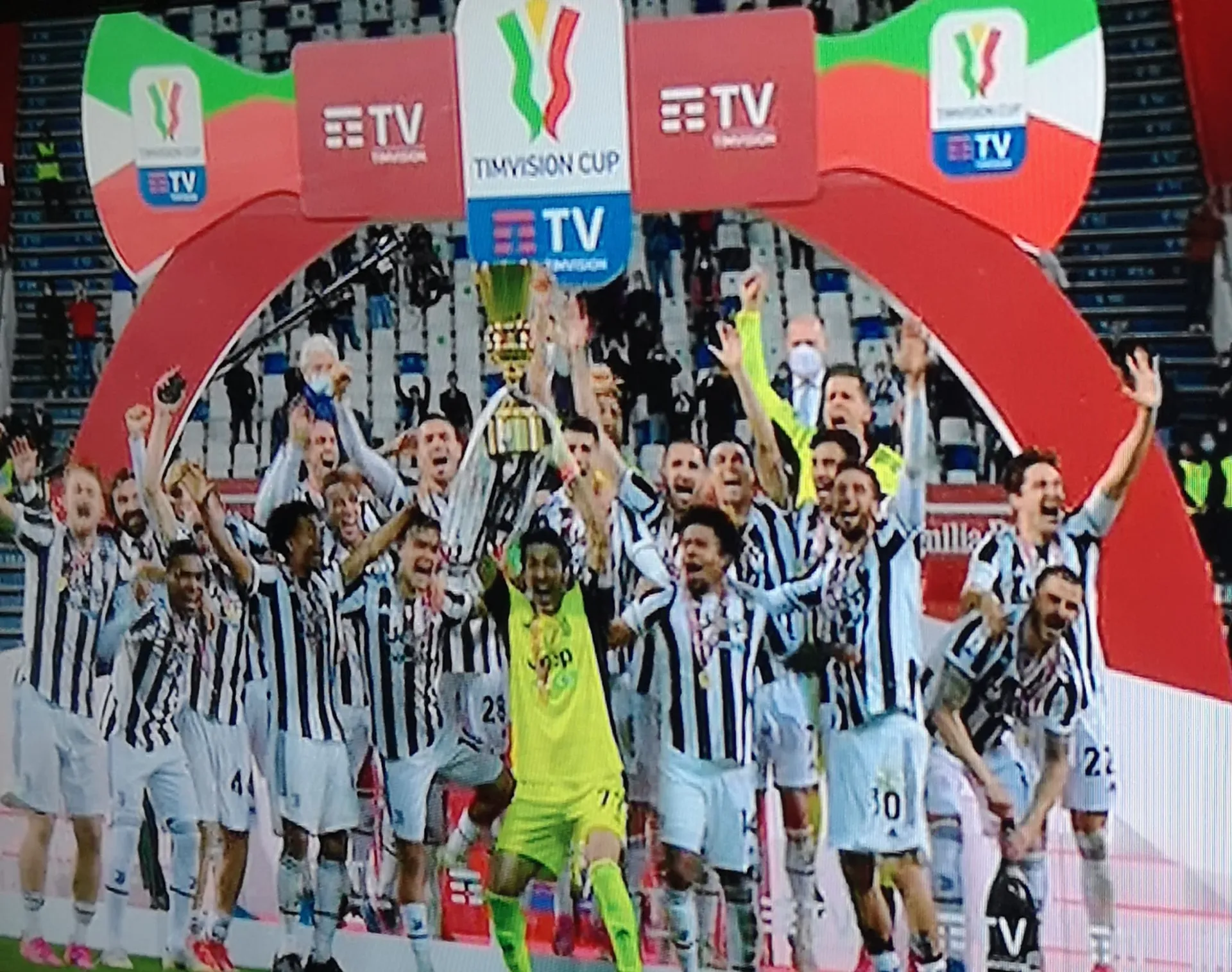 Coppa Italia alla Juventus, battuta l'Atalanta per 2-1
