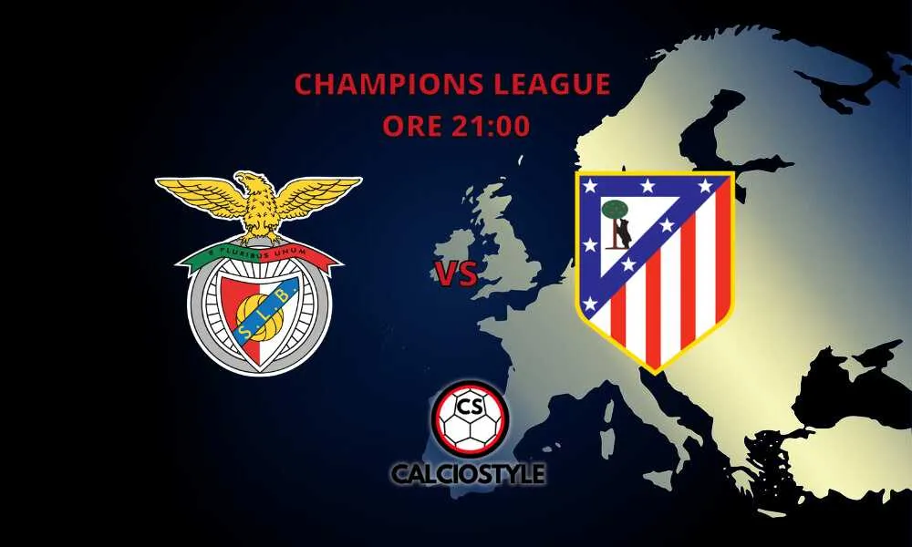 Benfica-Atletico Madrid, le probabili formazioni e dove vederla