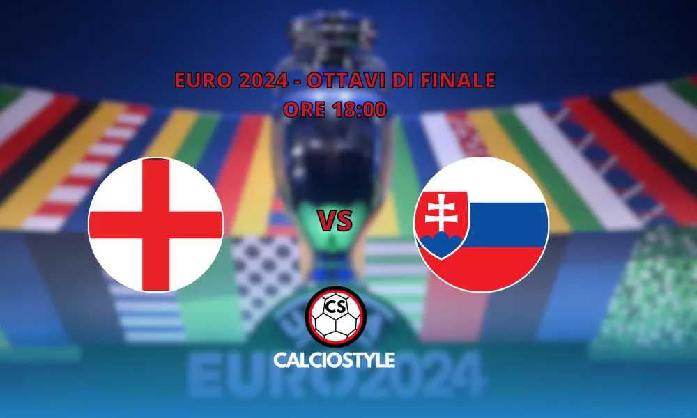 Inghilterra-Slovacchia, sorpresa dal 1' per gli inglesi