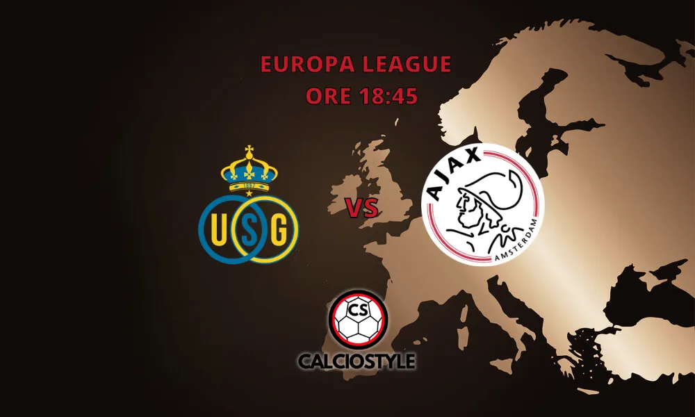 Union Saint Gilloise-Ajax, probabili formazioni e dove vederla