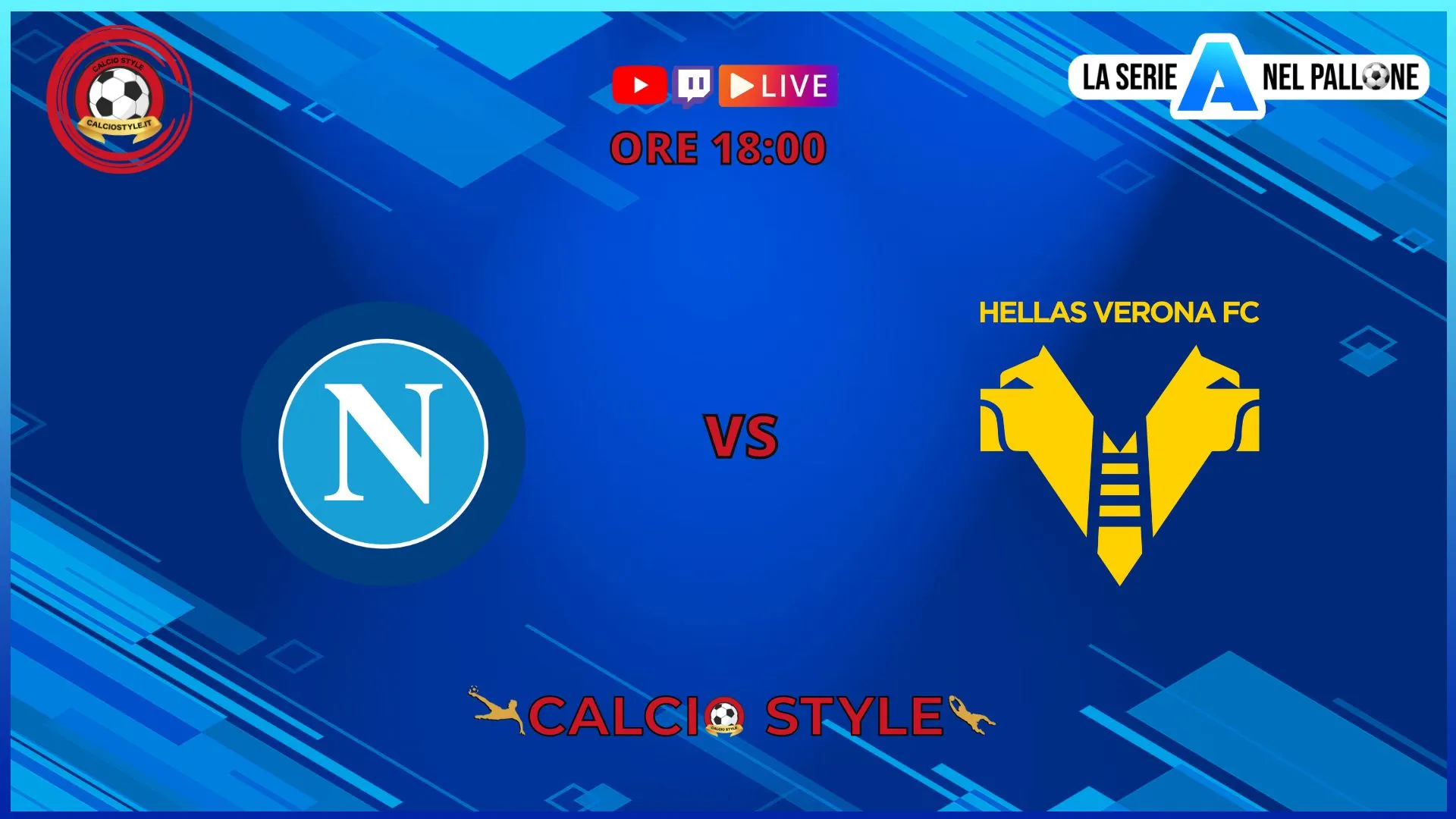 Napoli-Hellas Verona, le formazioni ufficiali