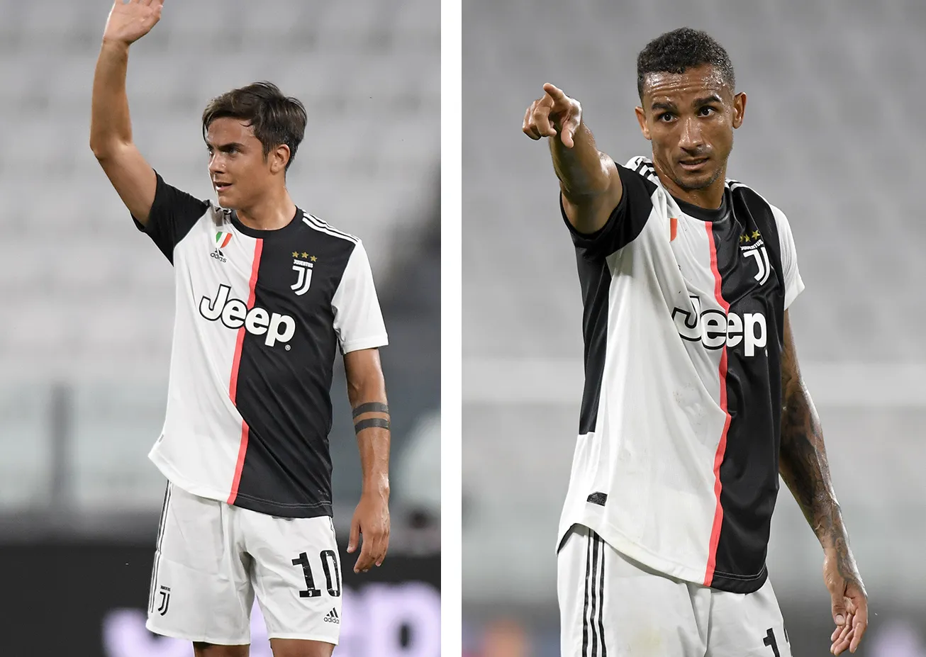Juventus, le condizioni di Dybala e Danilo