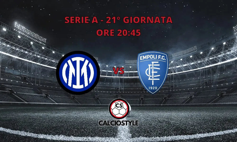 Inter-Empoli: probabili formazioni e dove vederla