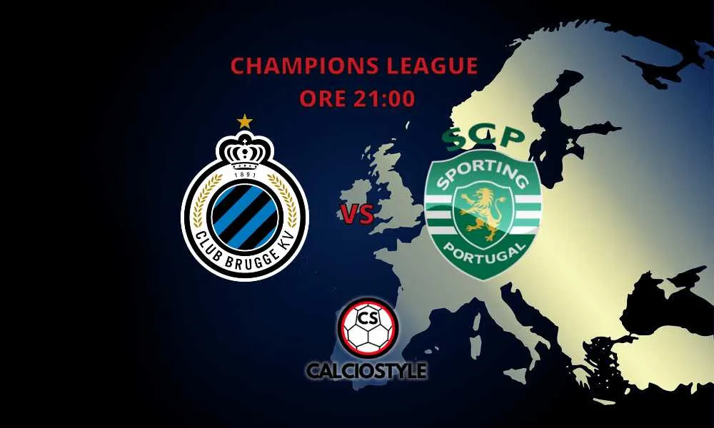 Bruges-Sporting Lisbona, le ultimissime del match