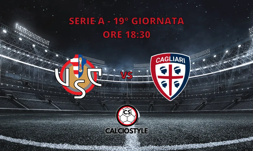 Cremonese-Cagliari, le formazioni ufficiali