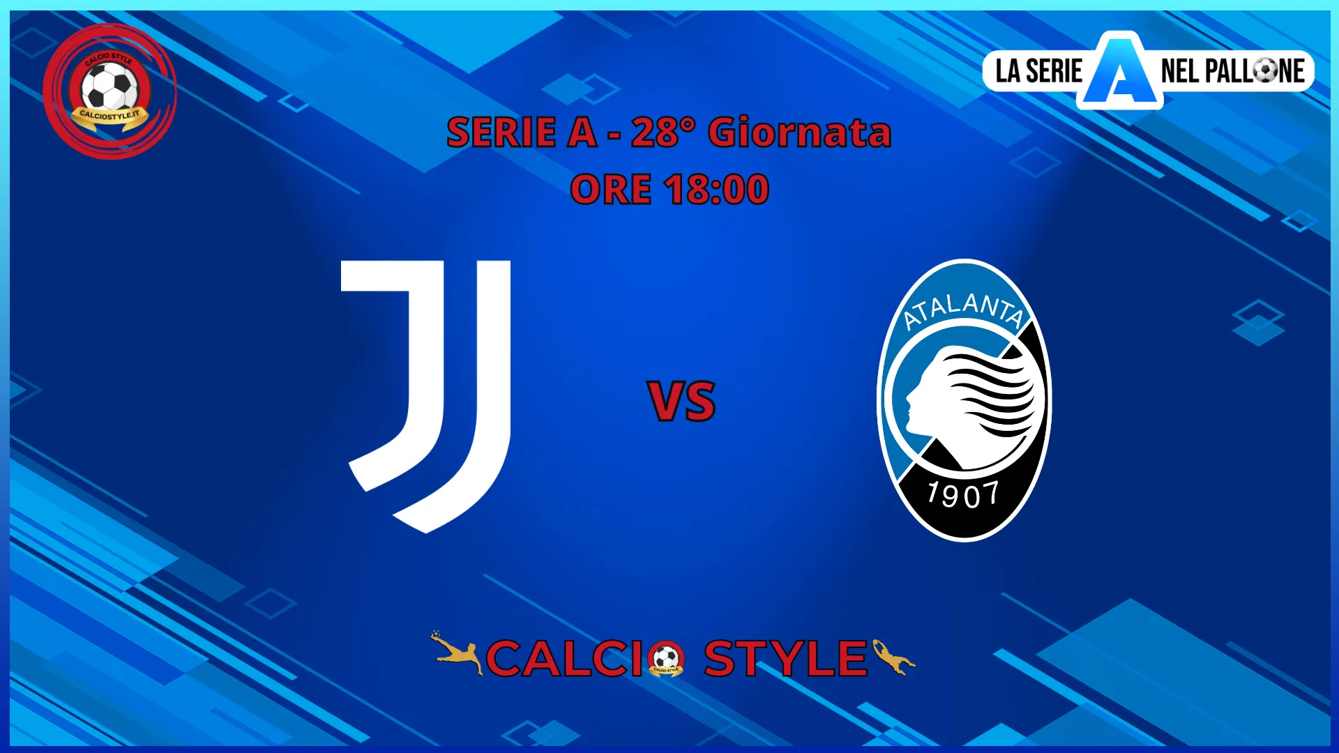 Juventus - Atalanta, le formazioni ufficiali