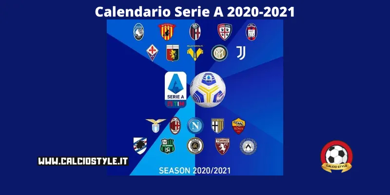 Calendario Serie A 2020/2021: sorteggio